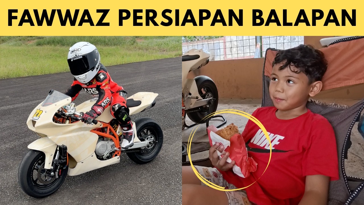 Persiapan Balapan di Balipat - Fawwaz VLOG