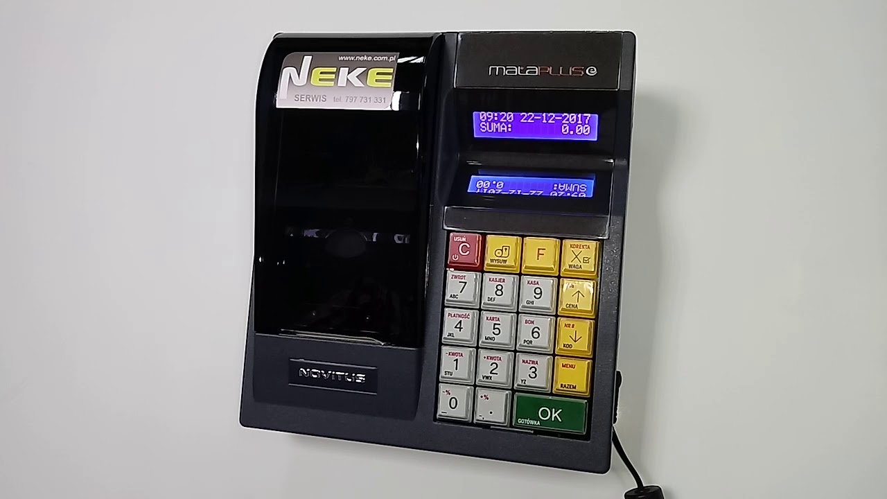 Kasa Fiskalna MAŁA PLUS E - Obowiązkowe Raporty