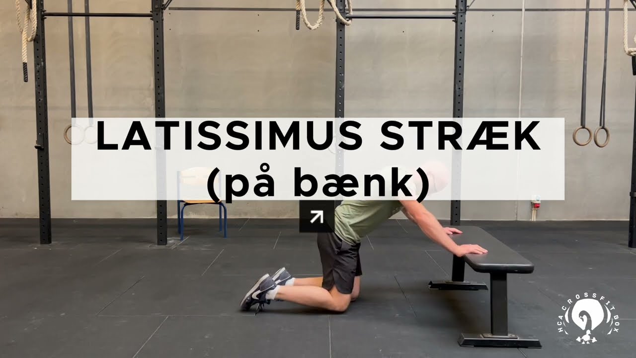 Latissimus Stræk på Bænk - HCA CROSSFIT