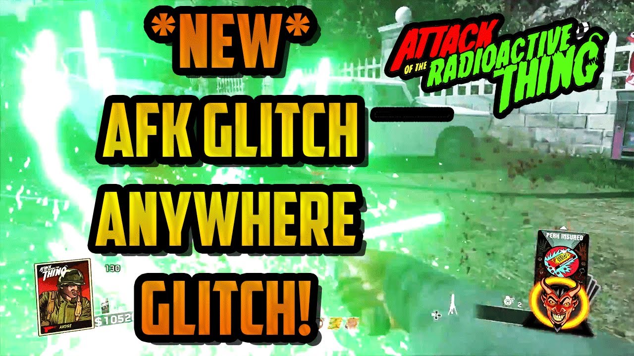 Attack Of The Radioactive Thing Glitches: *NEW* AFK ANYWHERE GLITCH  - IW Glitches
