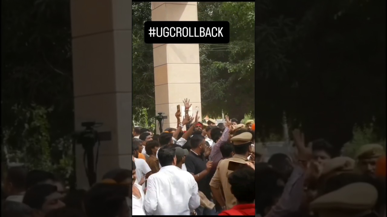 UGC Rollback Andolan Prayagraj & Gajiyabad #shorts #viral #reservation #protest