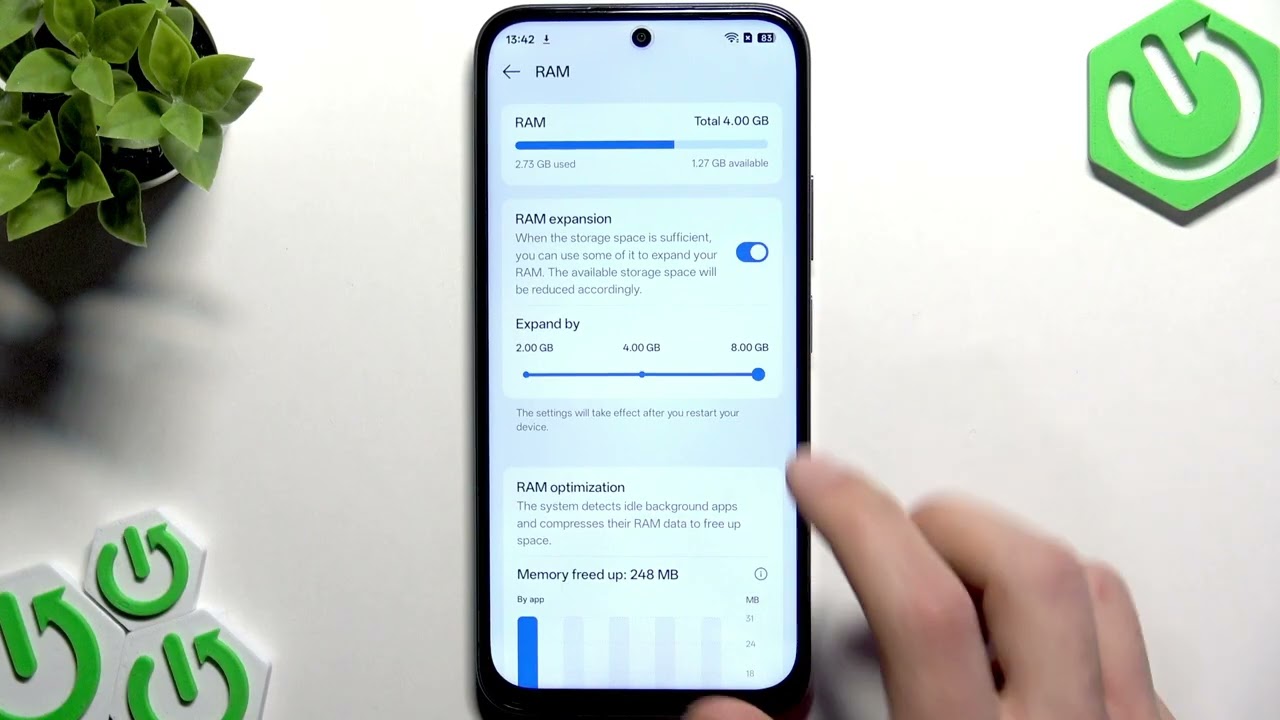 OPPO A6x 4G &ndash; Как использовать расширение оперативной памяти (виртуальную память)