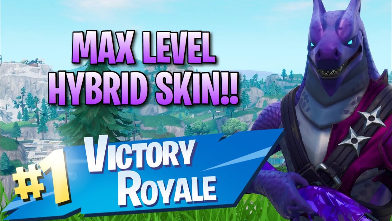Max Level Hybrid Skin!! 11 Elims!! - Fortnite: Battle Royale Gameplay