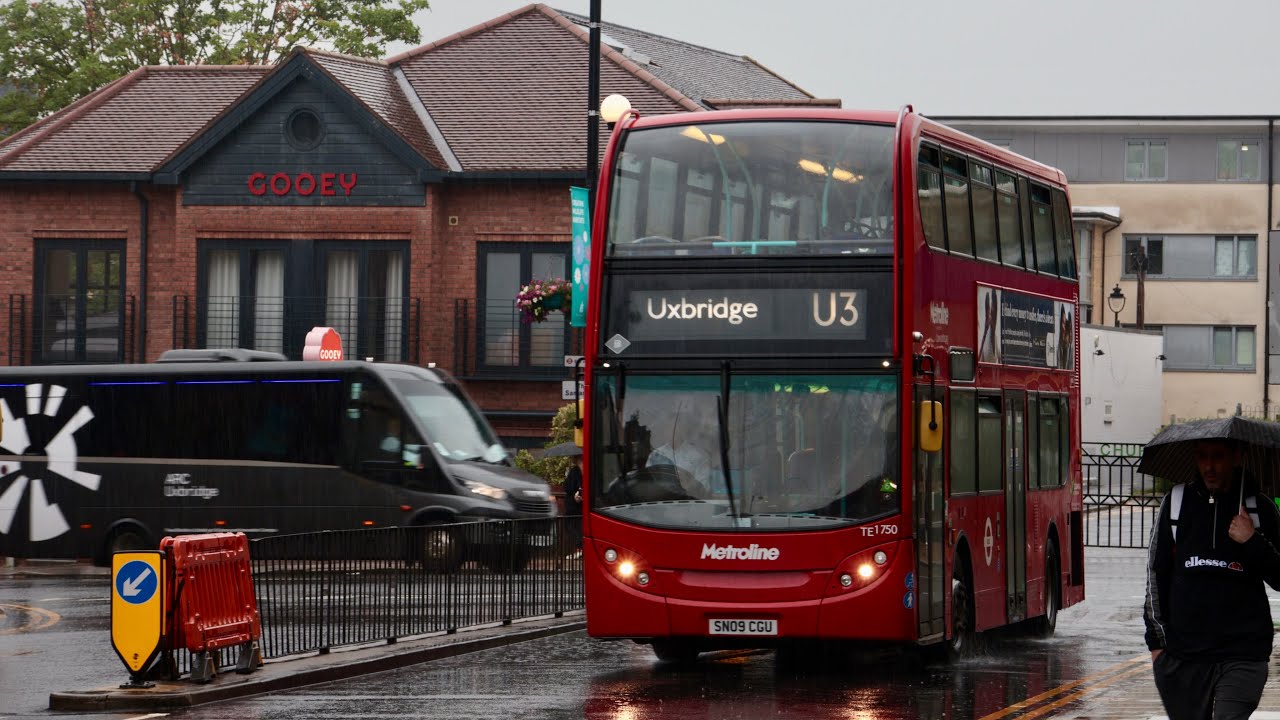 Metroline Route U3@TE1750/SN09CGU (Uxbridge - Heathrow Central)