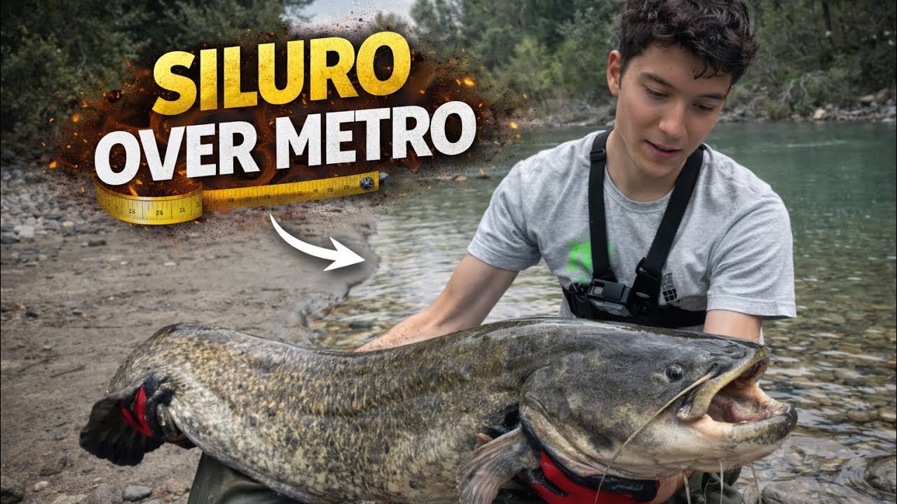 SILURO OVER METRO - pesca a spinning al siluro 🔥☠️