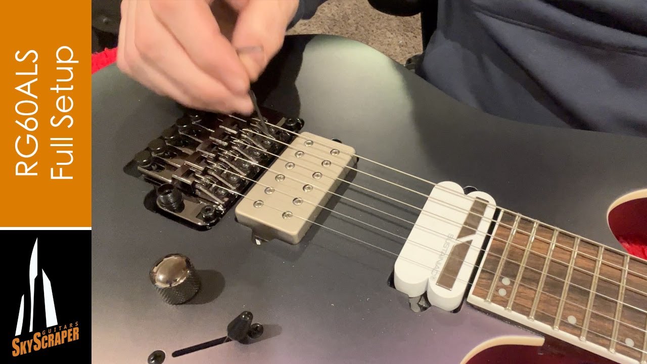 Ibanez RG60 ALS - настройка Edge и Sustainiac