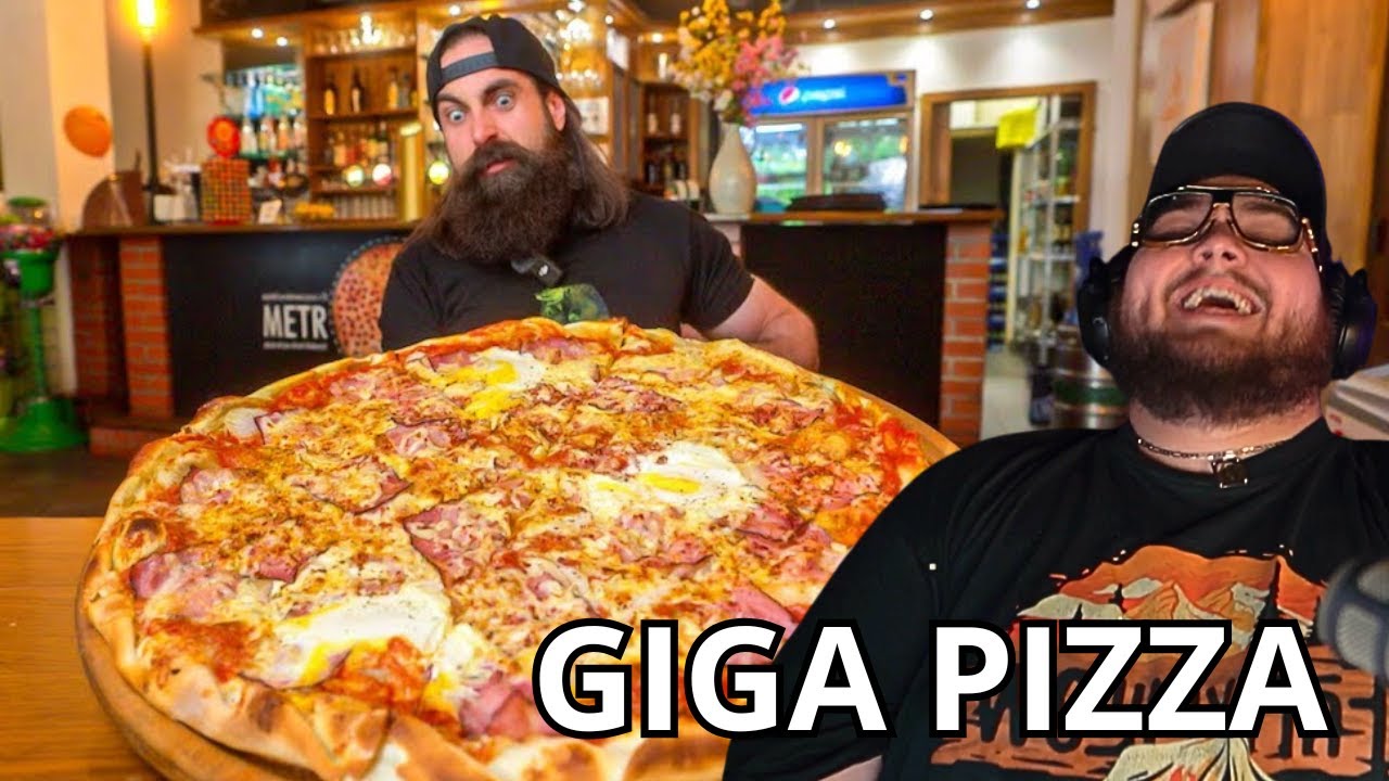 Největší Pizza v ČR! Fatty Reakce