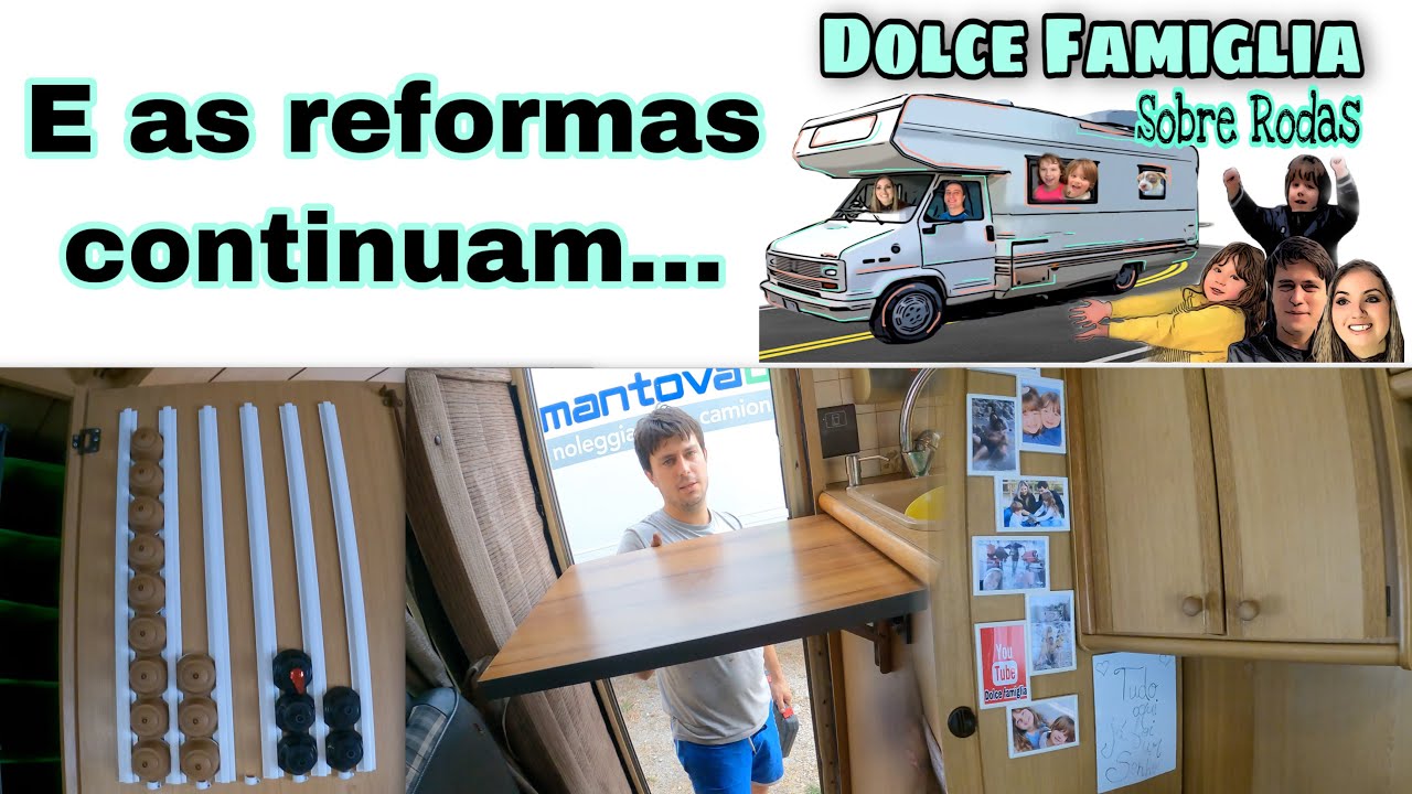 Continuando as reformas no Motorhome