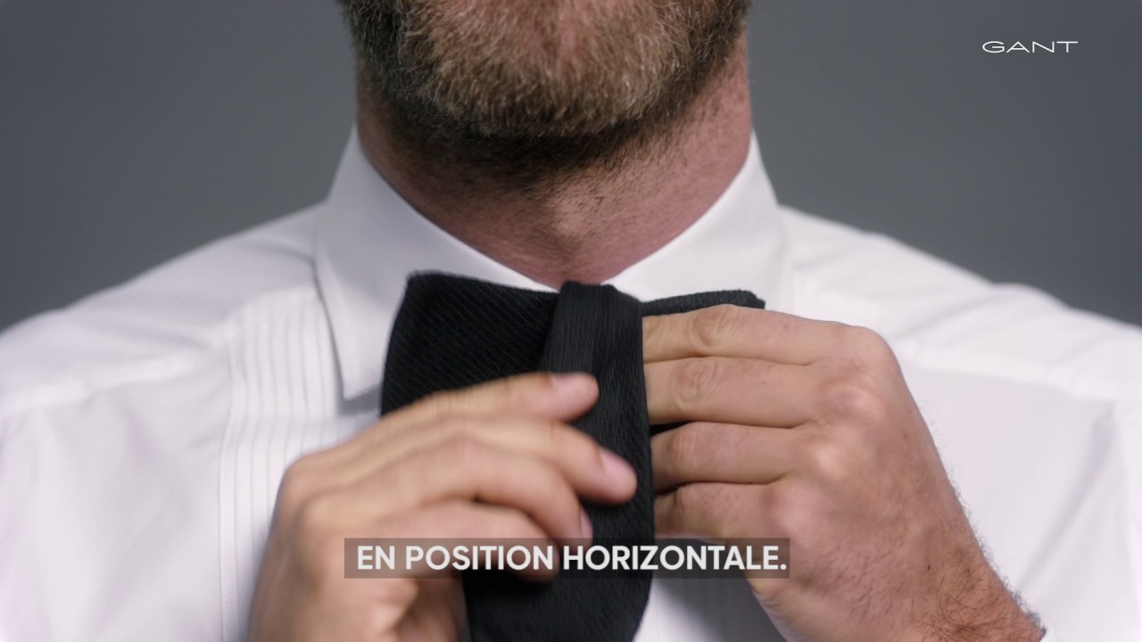 GANT - Comment nouer un n&oelig;ud papillon (FR)