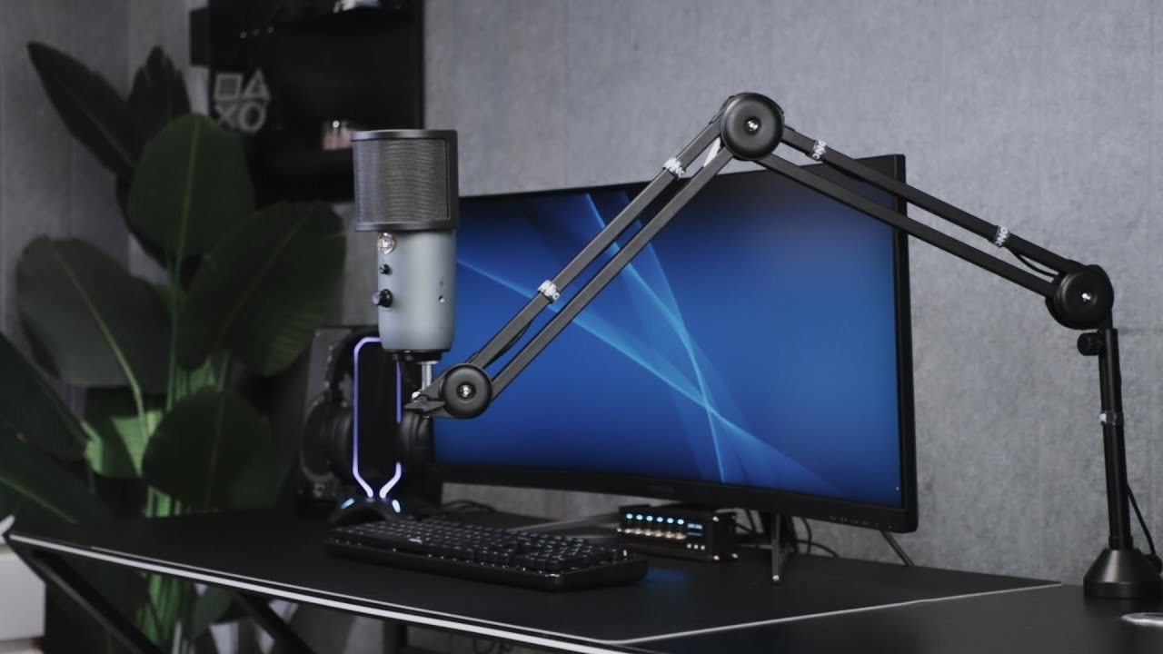 Blue Yeti Microphone Boom Arm, TONOR T50 Microphone Stand