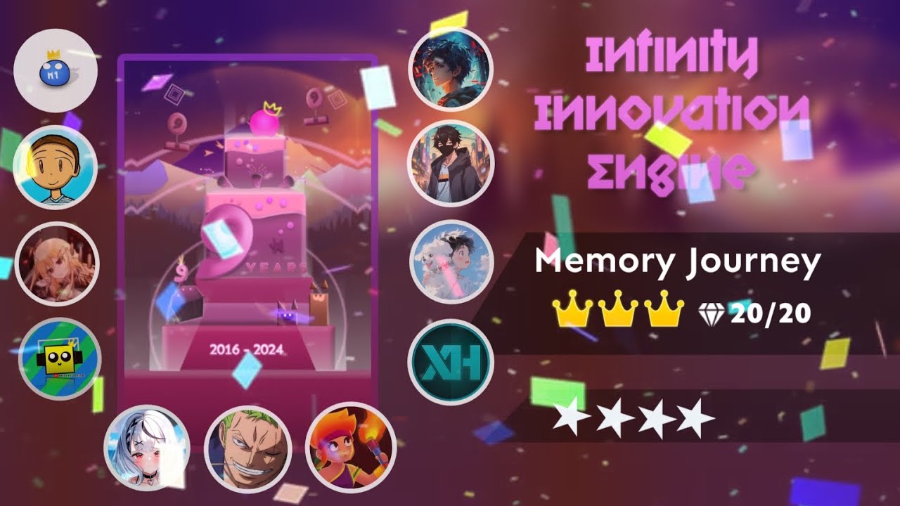 [ Infinity Innovation Engine / IIE ] - Memory Journey  | 2nd Collab | - Let's start a new journey 🎂🎉