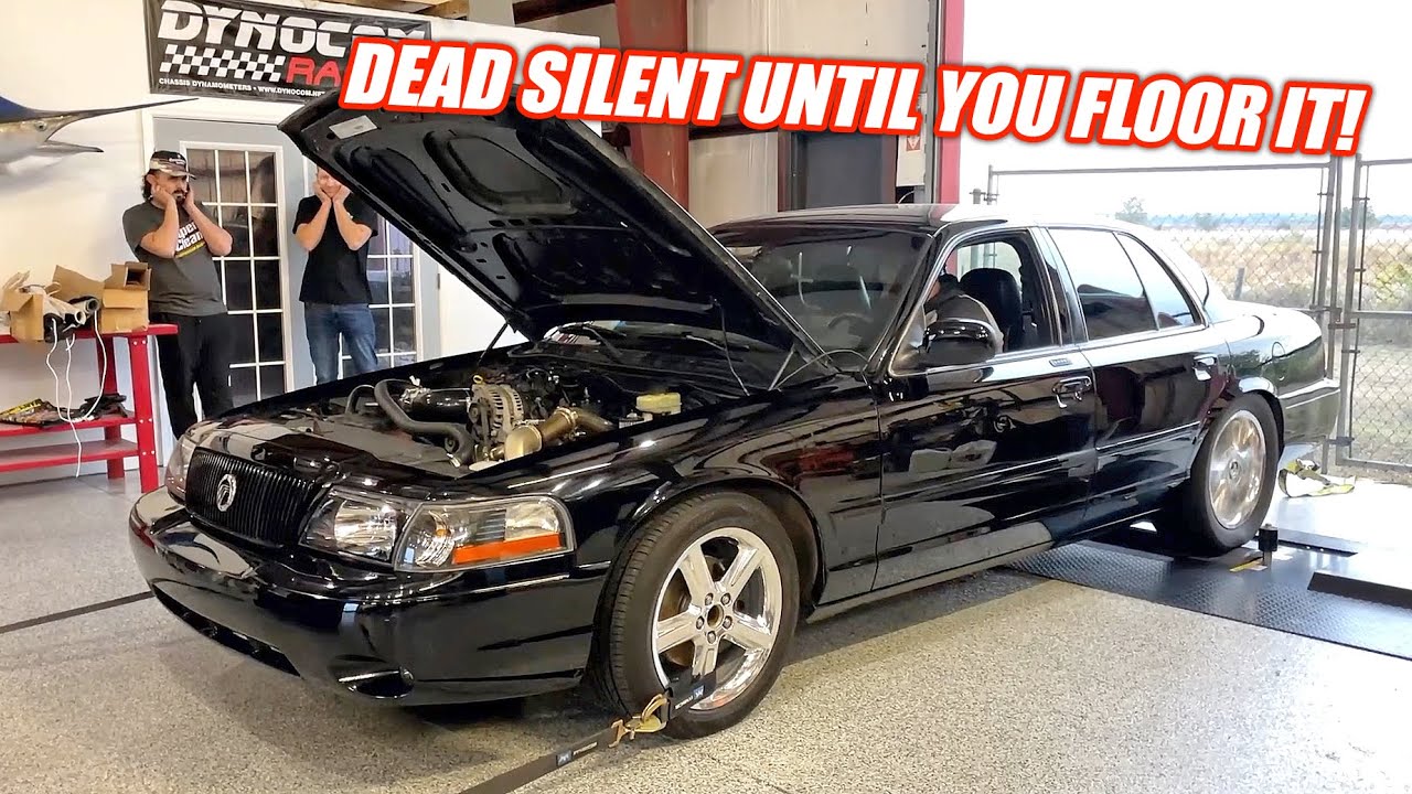 Our SLEEPER Turbo Marauder Hits the Dyno... (Boost Activated Exhaust Cutouts Are AMAZING!!!)