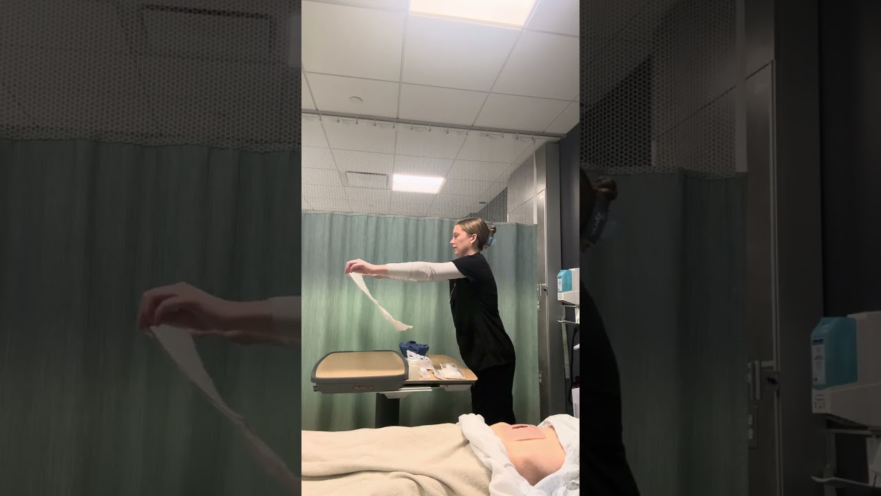 Sterile Wound Dressing Change