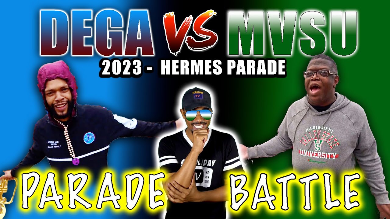 TALLADEGA COLLEGE vs MISSISSIPPI VALLEY 2023 Hermes Parade BATTLE - TC MVSU | REACTION REVIEW