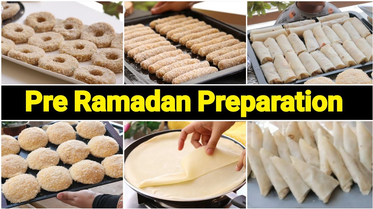 RAMADAN PREP 💞 6 MAKE & FREEZE Ramzan Special Recipes