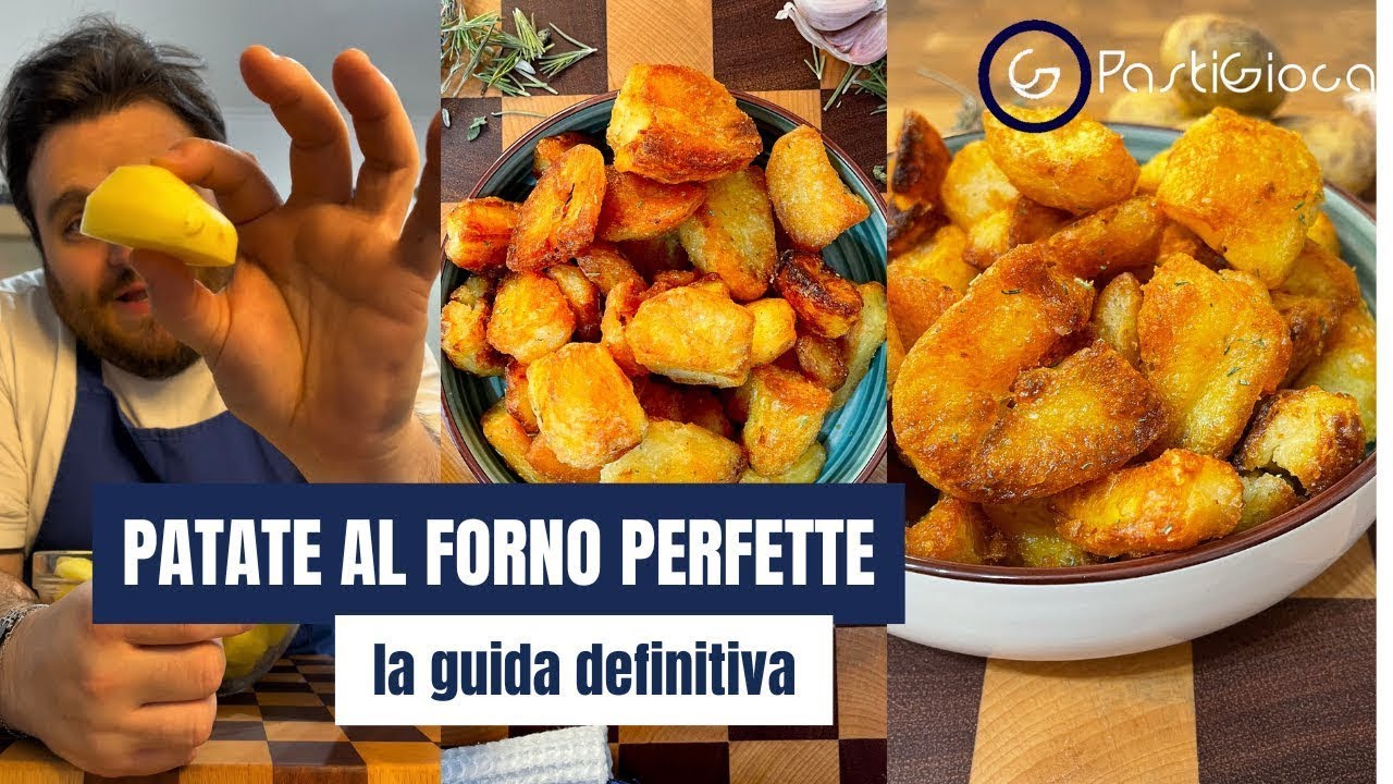 PATATE AL FORNO - PATATE ARROSTO ,tutti i segreti e trucchi per farle perfette, definitive,croccanti