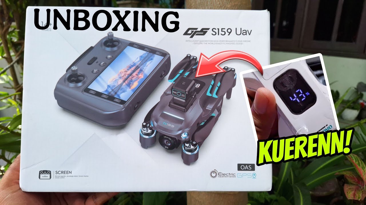 Unboxing Drone S159 GPS