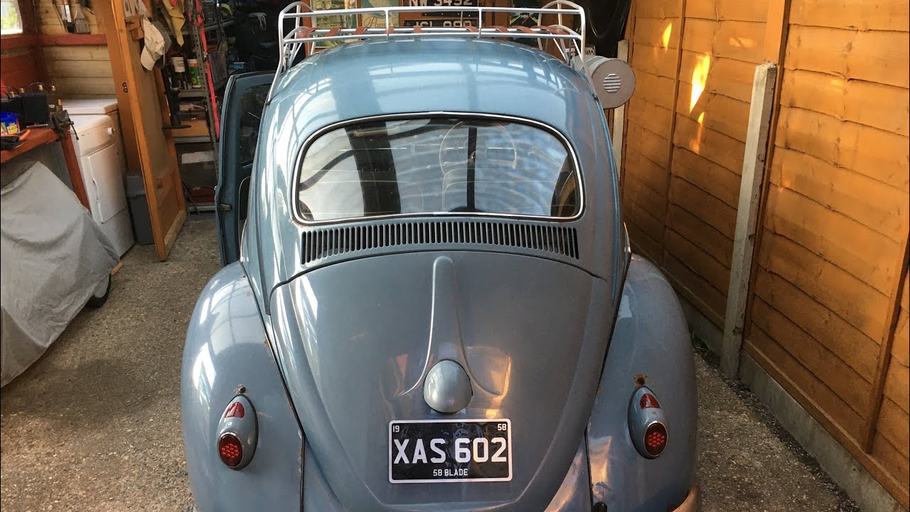 My 1958 Vw Beetle Deluxe (Uk rhd car)