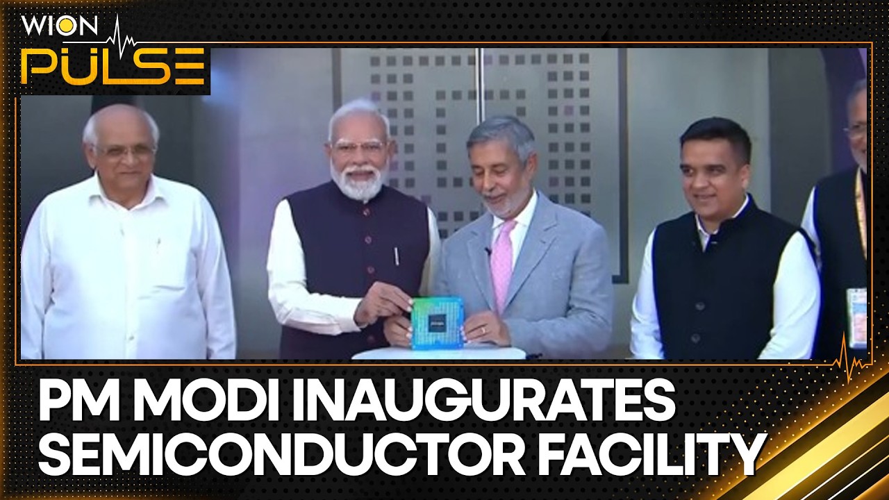 Inside India&rsquo;s First Major Semiconductor Plant: PM Modi&rsquo;s Historic Launch | WION Pulse