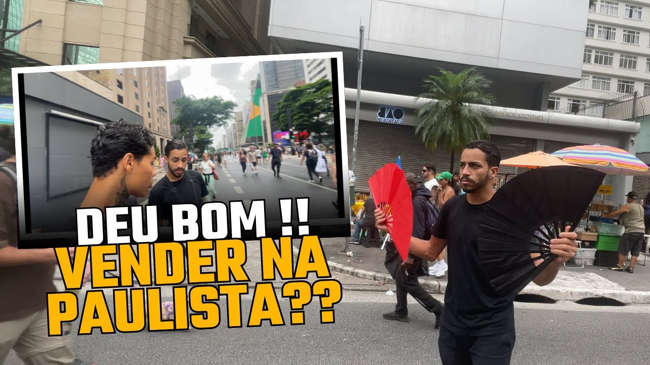 Fui vender na Paulista, a escada rolante parou e a SITUAÇÃO saiu do controle.