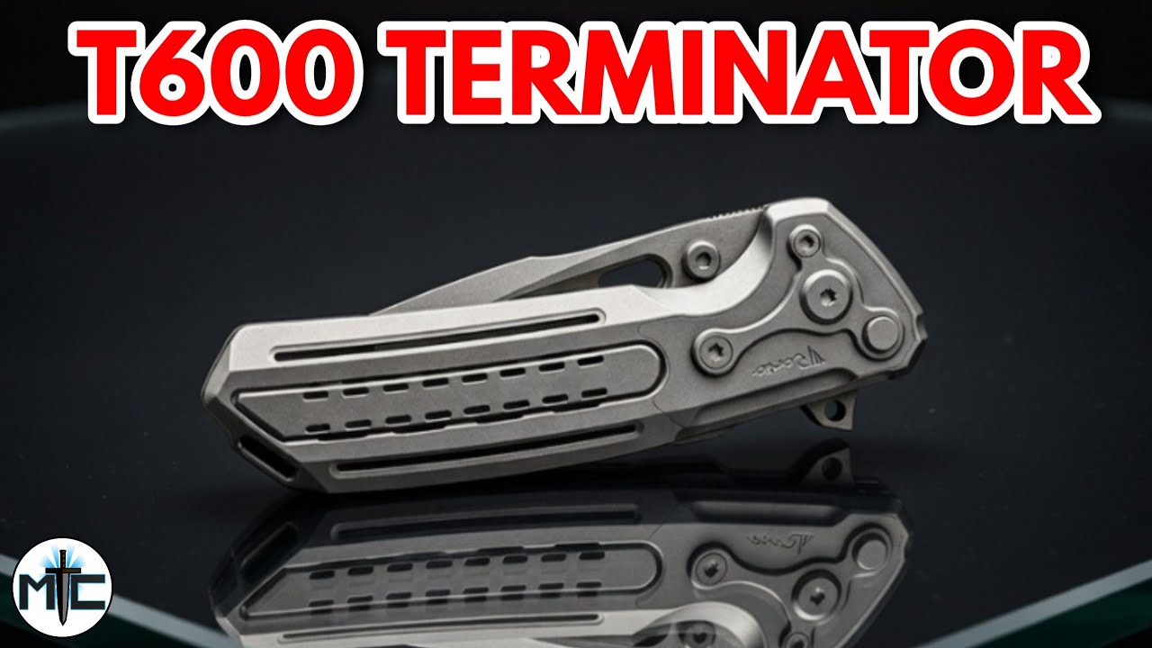 Reate T600 Terminator Integral Folding Knife - Overview and Review 