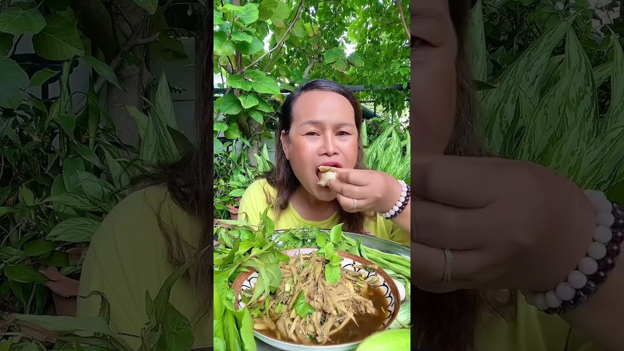 ขนมจีนซาวน้ำปลาร้า #food