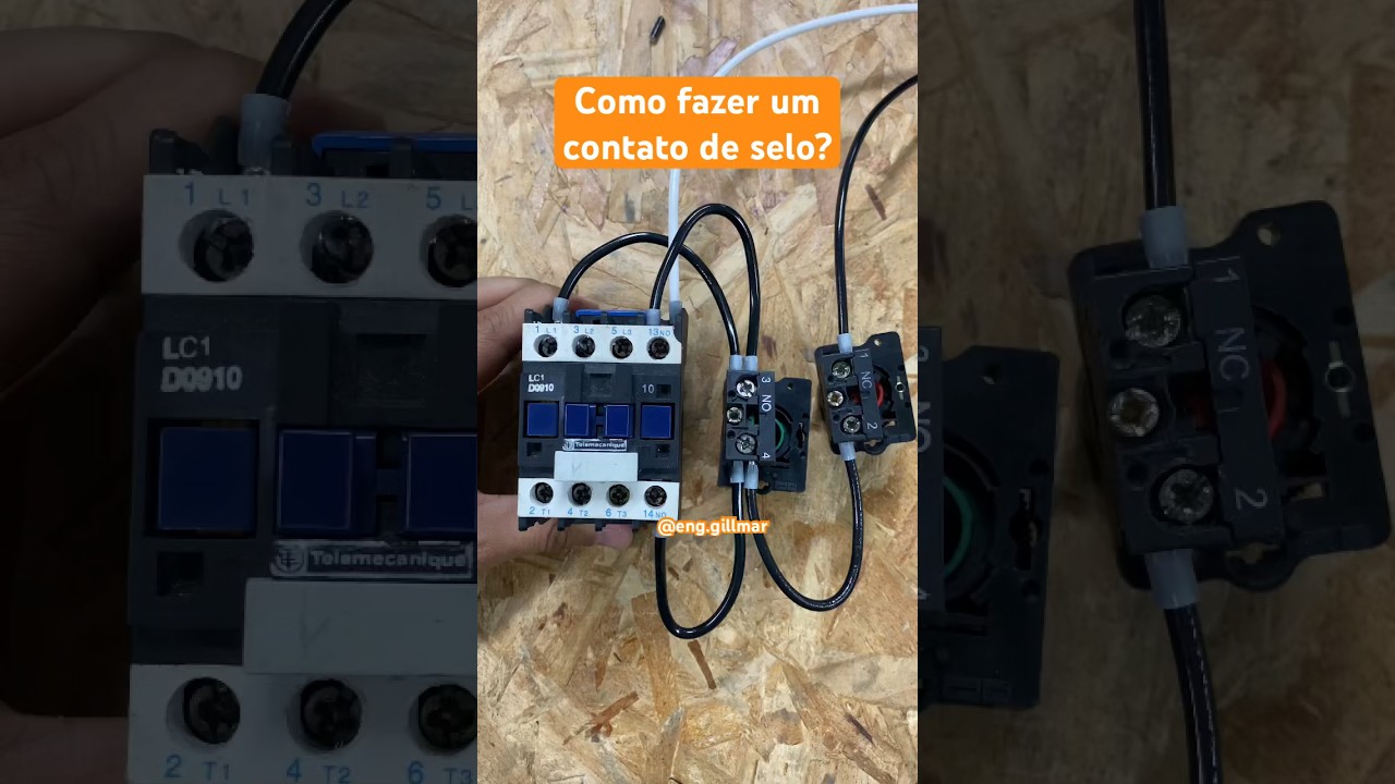 Como fazer um contato de selo?⚡️