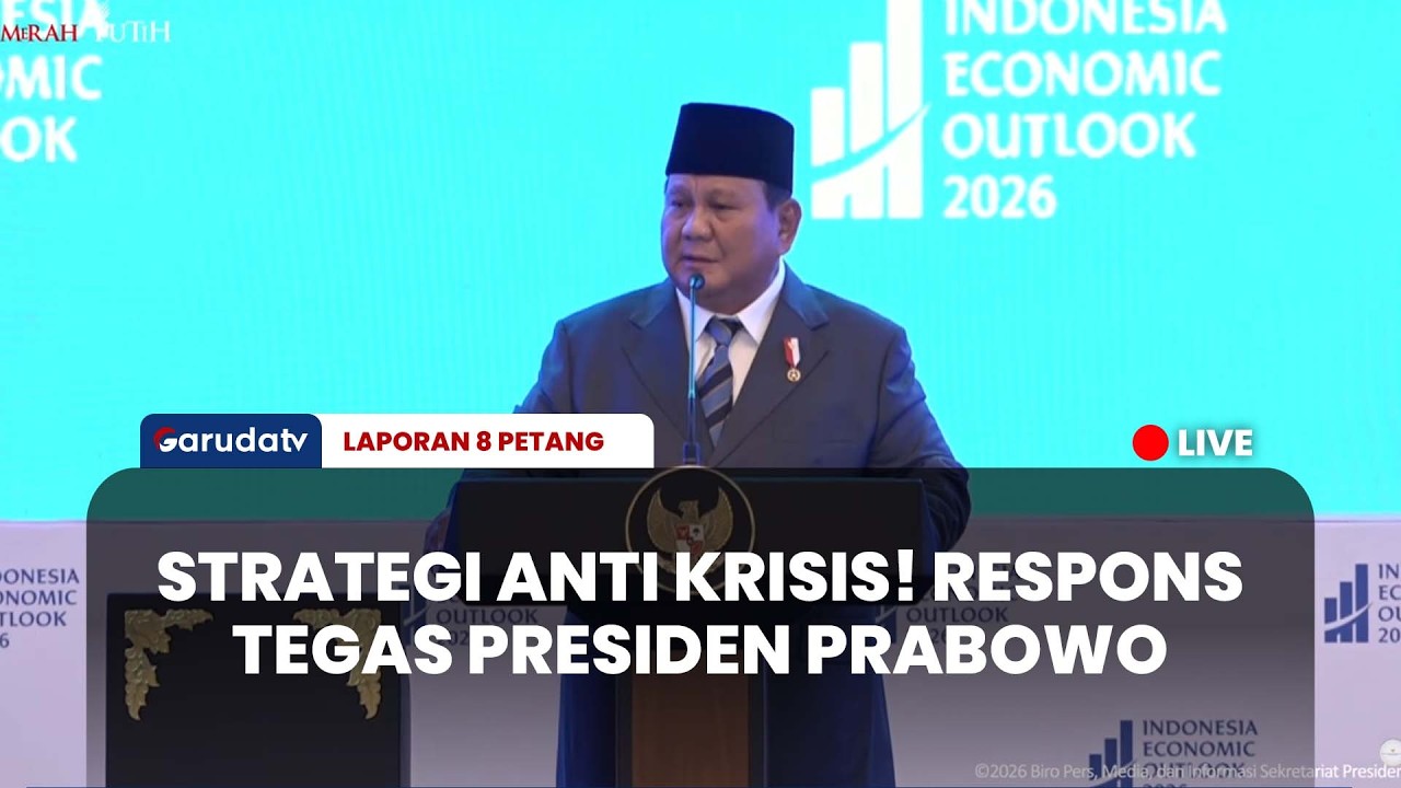 PRESIDEN PRABOWO: Ekonomi Kita Kuat, Tapi Jangan Lengah Sama Kondisi Global! I LAPORAN 8 PETANG