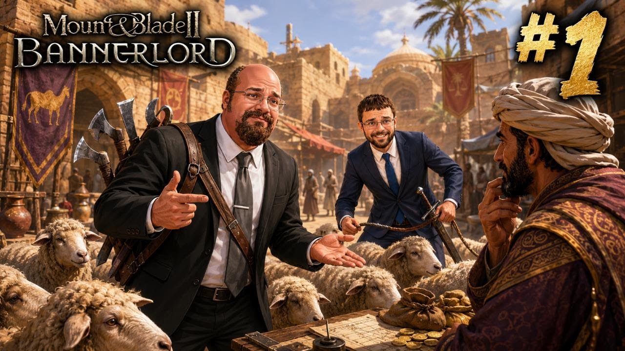 Mount and Blade II Bannerlord: Ep 1Co-op with Bryan