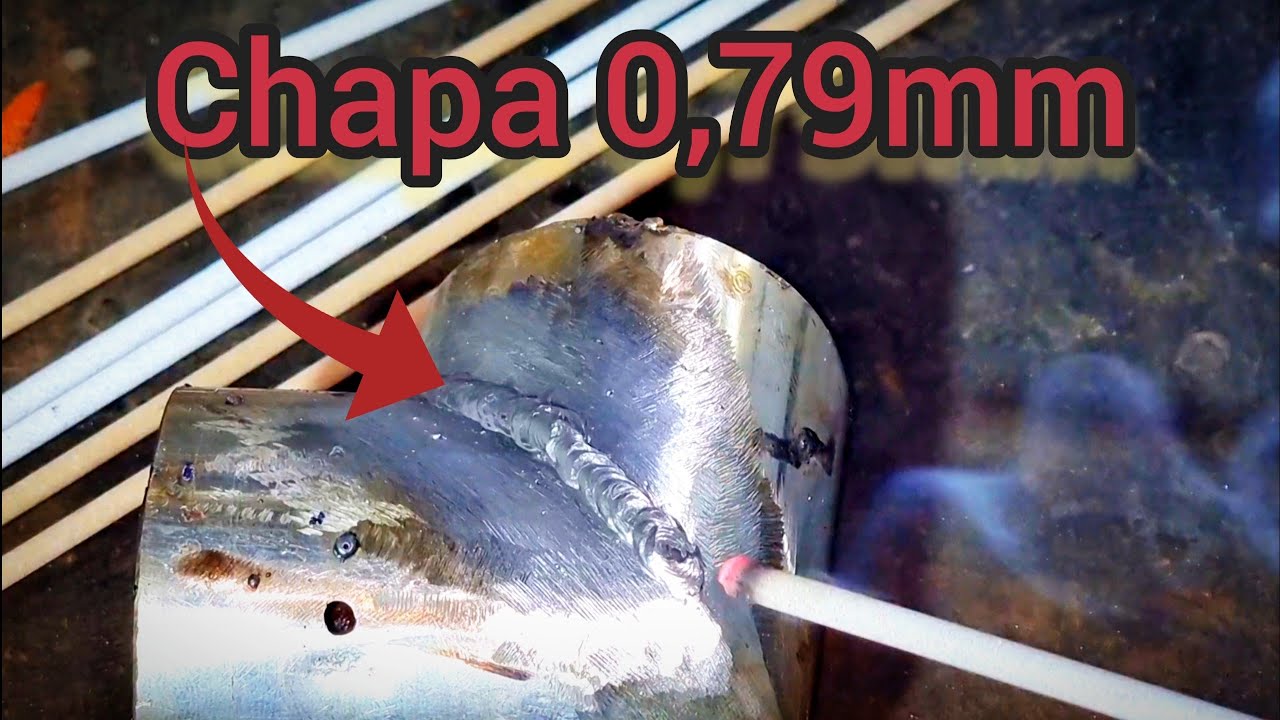 SEGREDO para soldar tubos finos com eletrodo revestido.