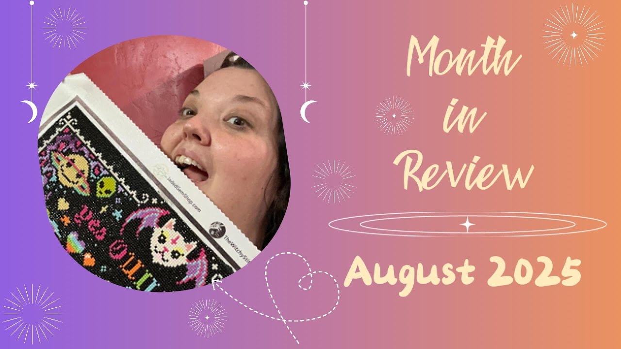 It's a Month in Review| Diamond Painting| August 2025