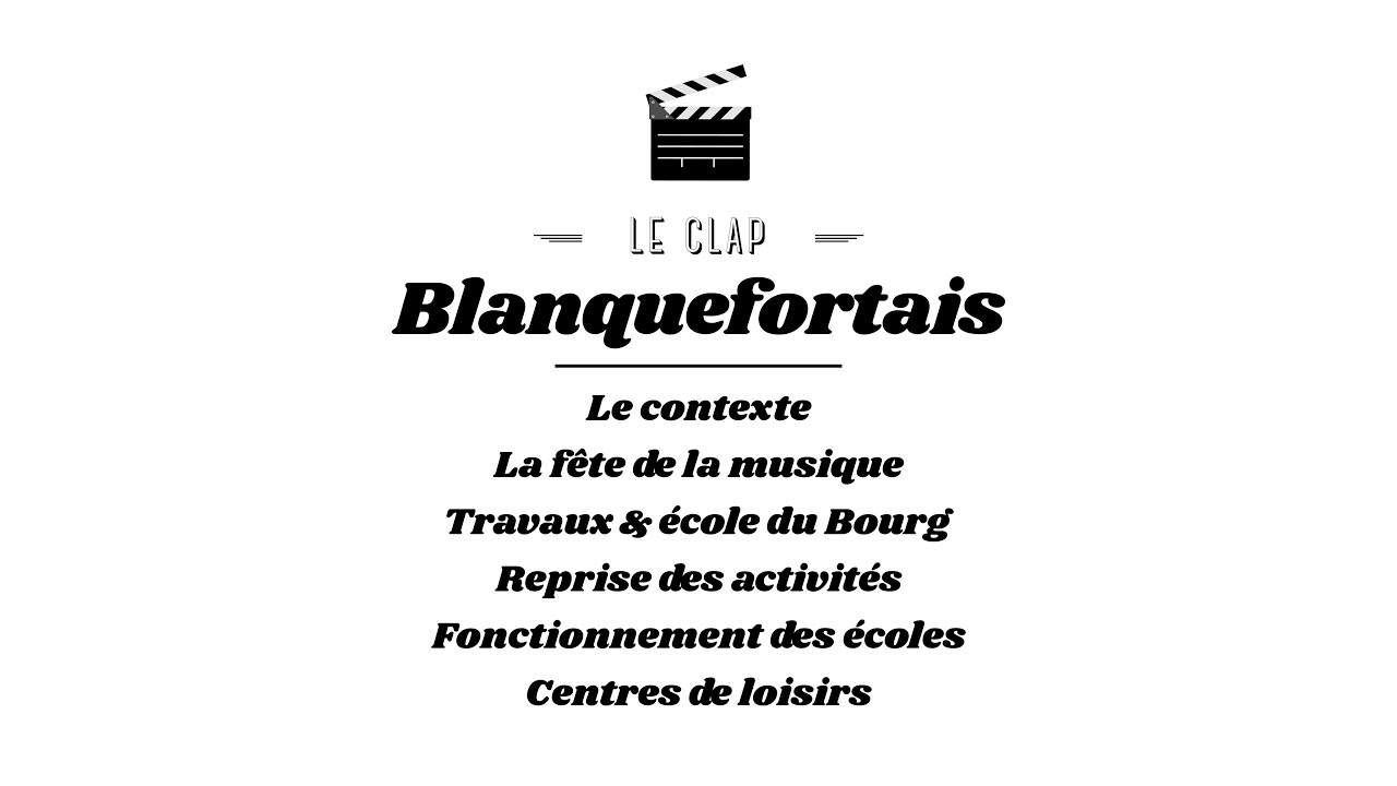 Le clap Blanquefortais #1