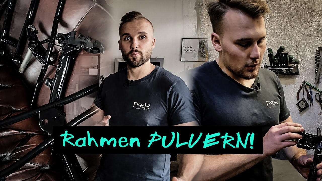 PBBR Pulverbeschichtung I So pulvern wir Rahmen!
