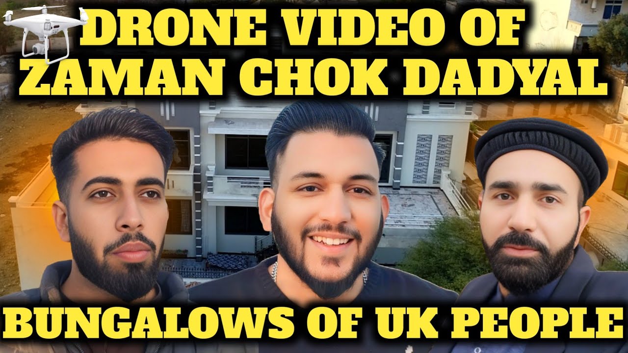 Drone Footage Of New Zaman Chowk 2024 🤩 Explore Muhallah Kashmiriyan in Dadyal Azad Kashmir | Vlog