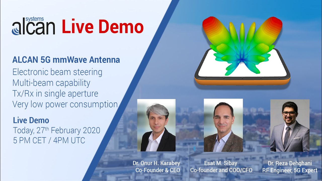 ALCAN Systems: 5G mmWave Live Demonstration
