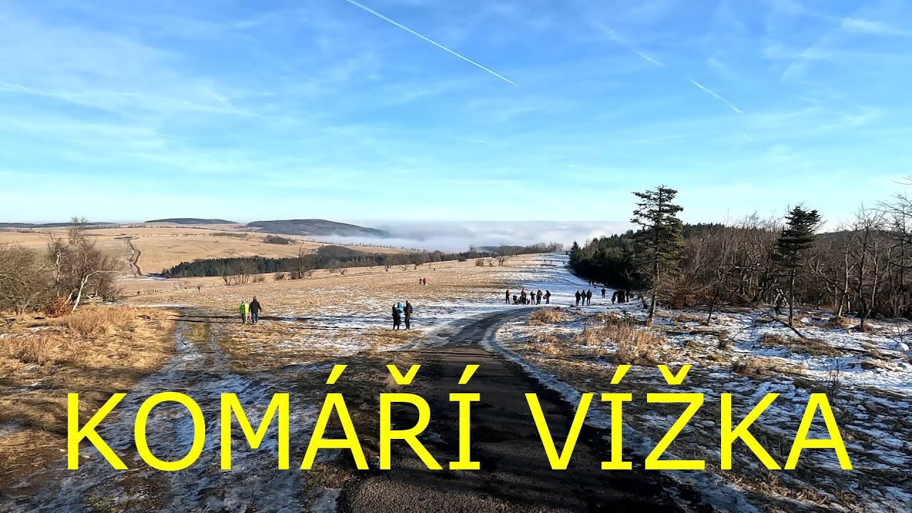 Komáří vížka a Sedmihůrská vyhlídka v zimě