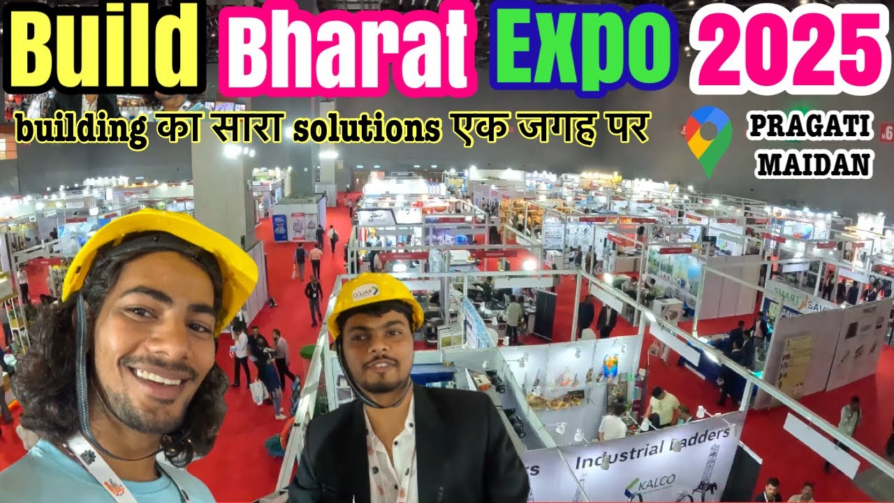 Build Bharat EXpo 2025 full information mandapam pragati maidan New Delhi India Largest Technology