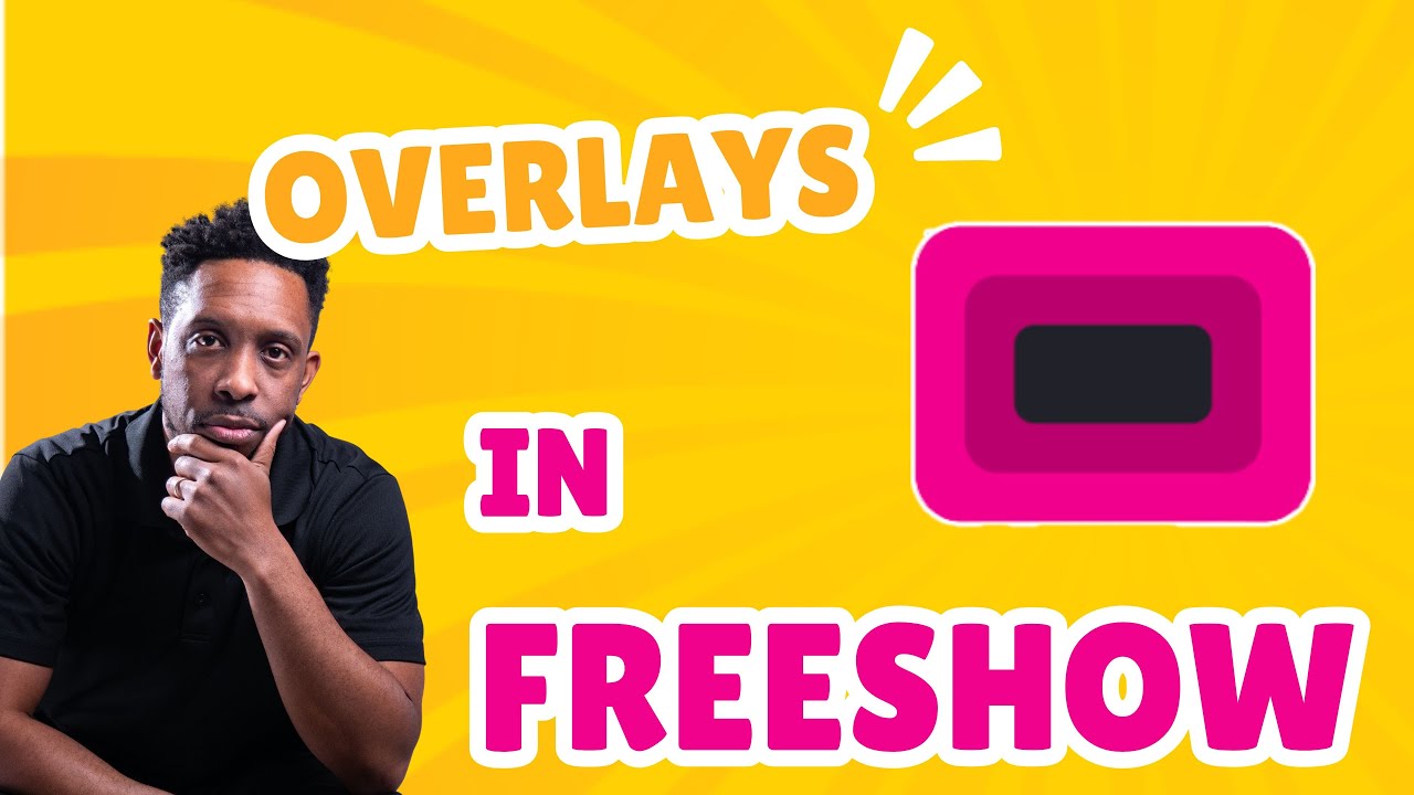 Create and Edit Overlays In FreeShow  #propresenter  #alternative #free