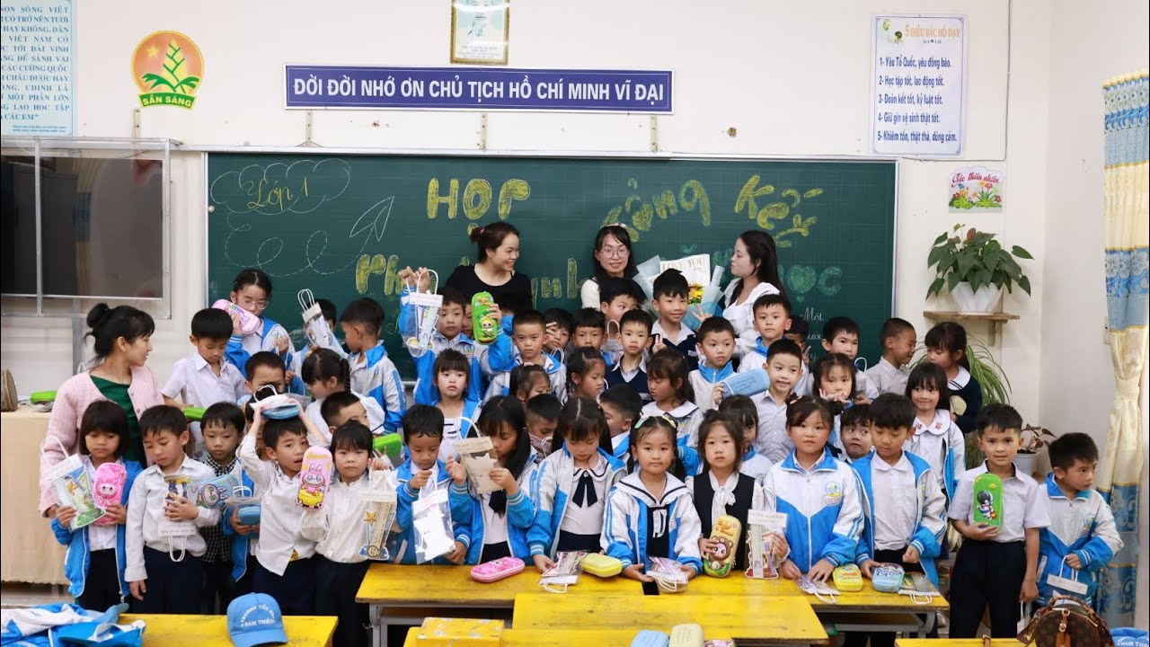 Kỷ niệm tổng kết năm học lớp 1c trường tiểu học Nam Thiên 2024-2025