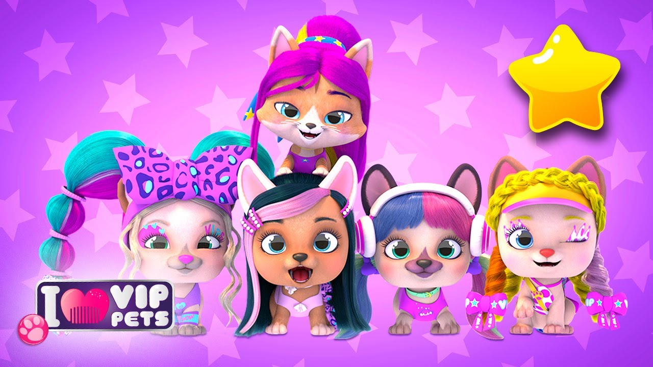 Kompletní 3. řada 🌟🎉 VIP PETS 🌈 Kolekce Epizod | Pohádky Pro Děti V Češtině