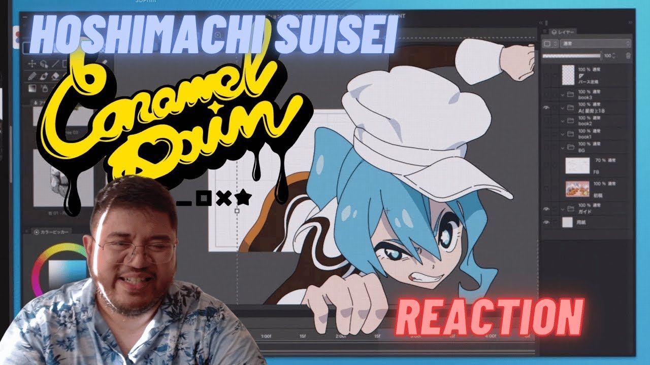 hololive Reaction Backlog: Hoshimachi Suisei - Caramel Pain || ANIMATION VS ANIMATOR IN 2025?!