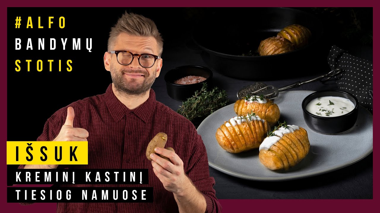 Alfo Bandymų stotis. Kaip lengvai namuose pagaminti kastinį?