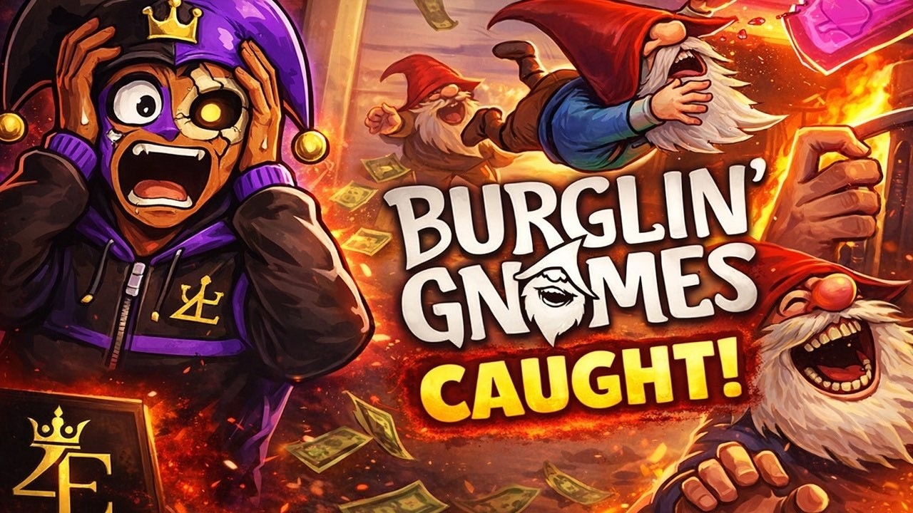 WE ROBBED A HOUSE AS GNOMES??!!