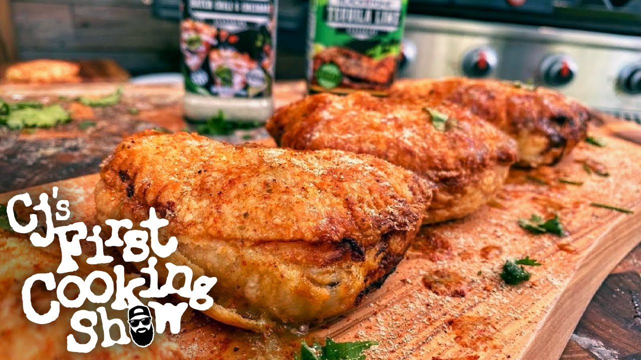 Green Chile Air Fried Chicken Empanadas!! | CJ's First Cooking Show | Blackstone Griddles