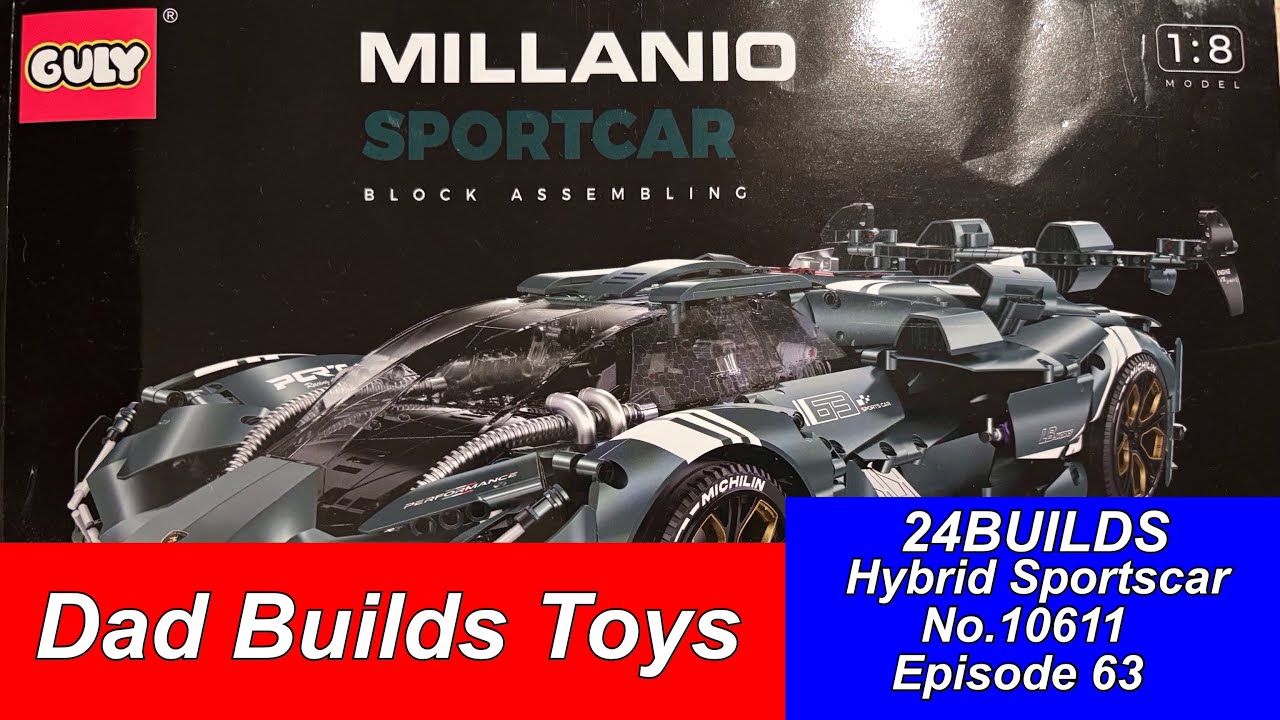 24builds Millanio Sportcar | No.10611 | Episode 63 | Advanced Building Series