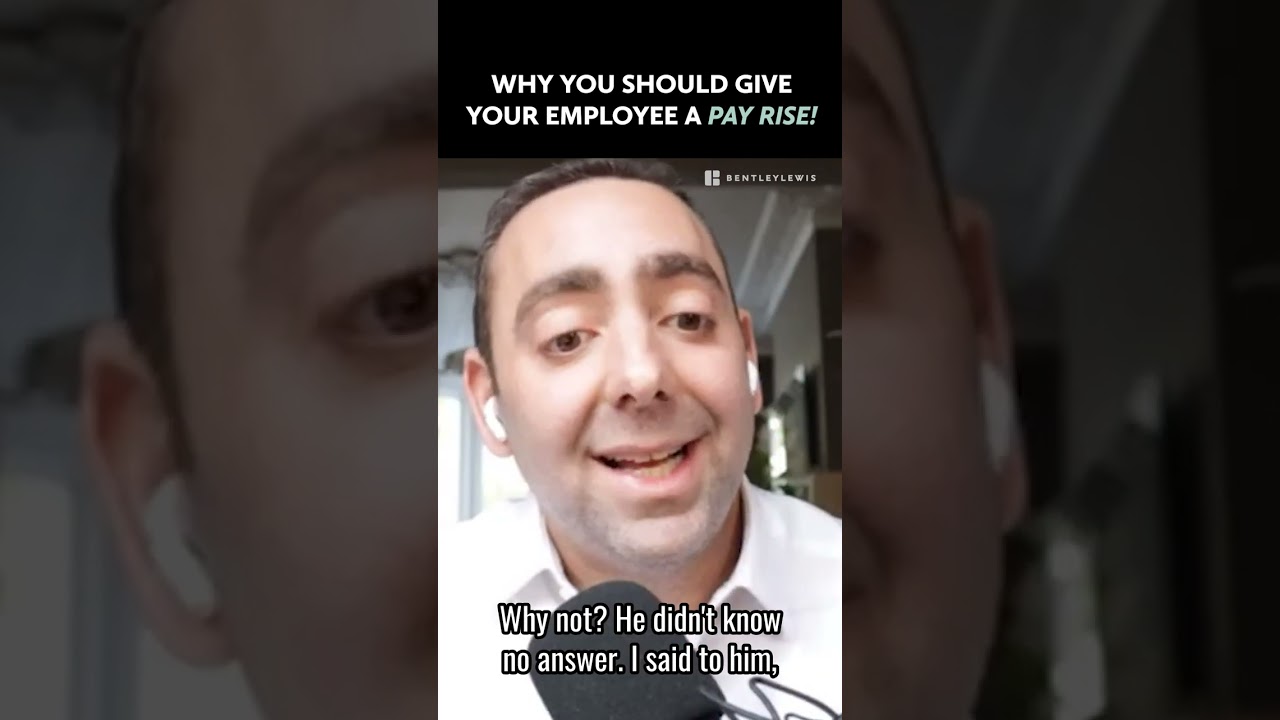 Why You Should Give Your Employee A Pay Rise #shorts