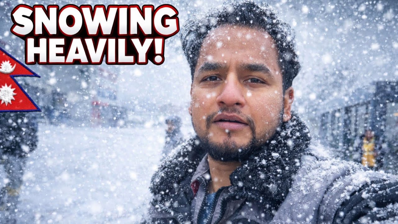 Snowing in Bulgaria 🇧🇬 || struggling life as a worker || worker life update 