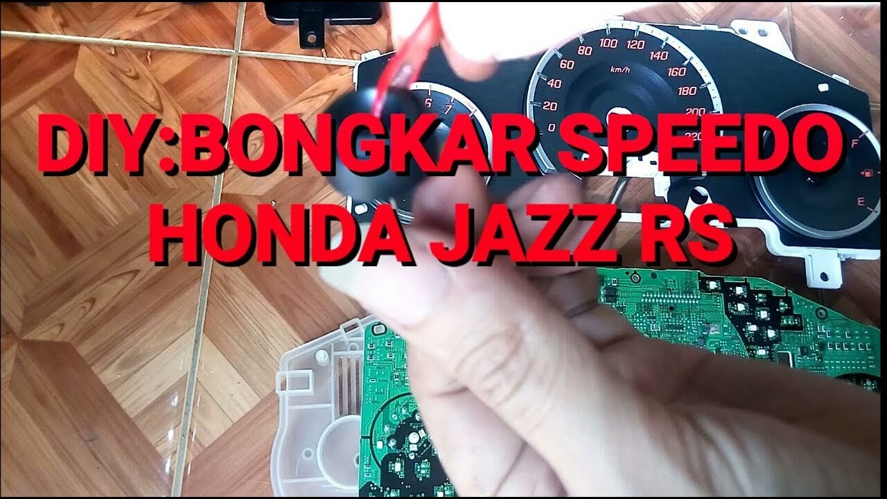 DIY BONGKAR SPEEDO JAZZ RS ge8