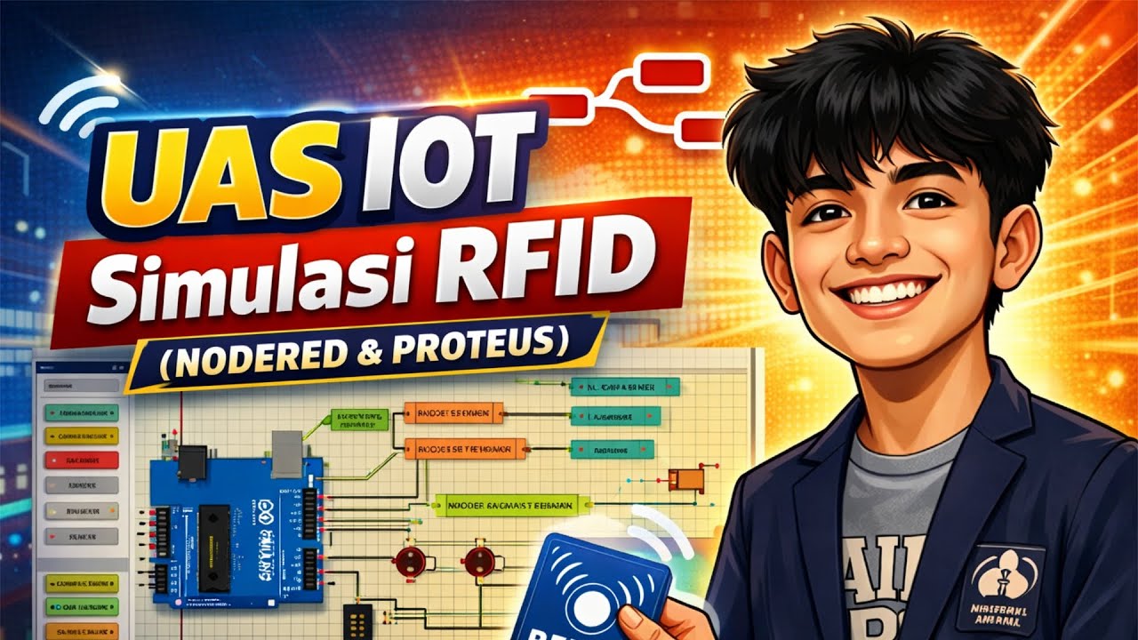 UAS IOT simulasi RFID (NODERED & PROTEUS)