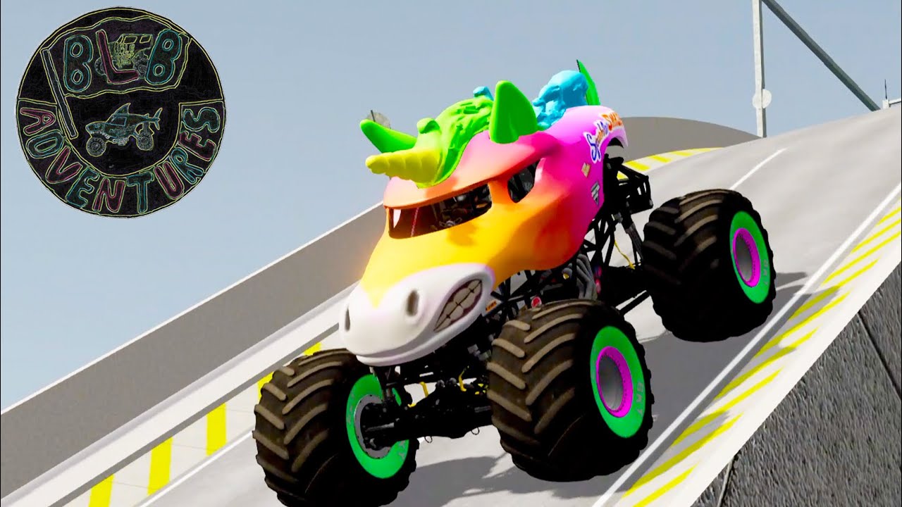 Monster Jam | Monster Trucks | Insane Monster Jam Truck Crashes, Freestyle & Racing Compilation #84